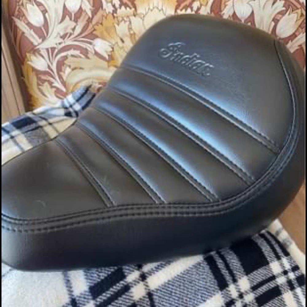 Indian motorcycle seat